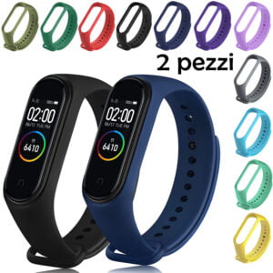 CINTURINO PER XIAOMI MI BAND 3 4 5 6 7 BRACCIALE SMART WATCH IN TPU STRAP