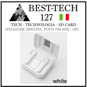 TWS Cuffie Bluetooth 5.0 Wireless Auricolari In-Ear Touch per iPhone Samsung