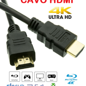 Cavo HDMI 4K Ultra HD da 1,5 metri High speed TV Monitor Audio Video