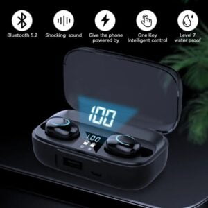 AURICOLARI CUFFIE BLUETOOTH 5.0 WIRELESS Y30 TWS SPORT HUAWEI XIAOMI SAMSUNG