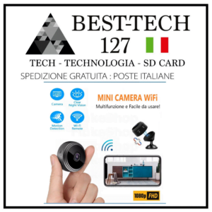 TELECAMERA VIDEOCAMERA SPIA MINI PROFESSIONALE MICRO CAMERA NASCOSTA AUTO CASA